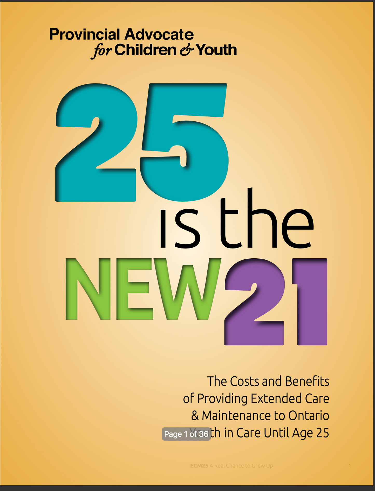 25 is the new 21